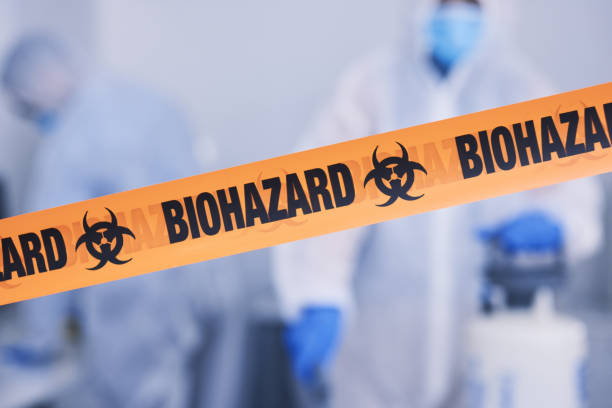 Professional Blood Cleanup technician working in Oconto Falls, WI